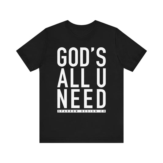 God's All You Need - Black/Greens/Brown