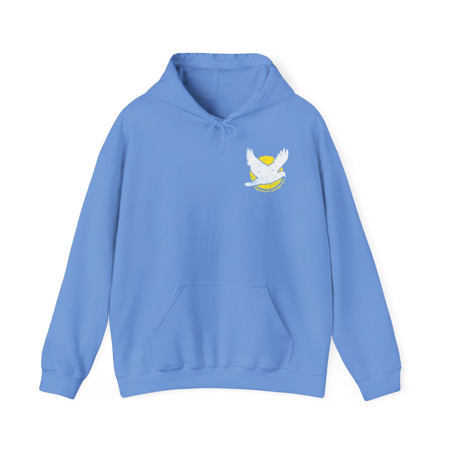 Jesus Loves Unisex Hoodie - Carolina Blue