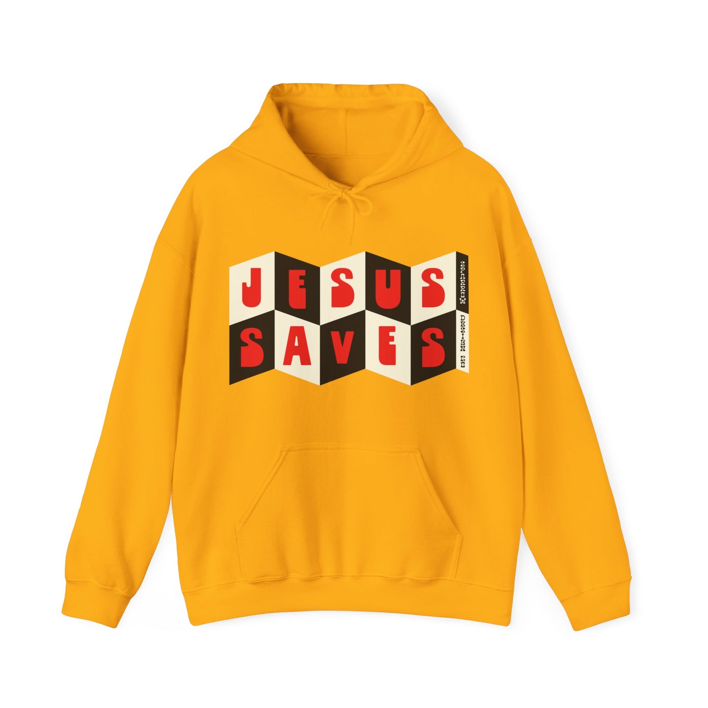 Jesus Saves - Sand/Gold/Blue