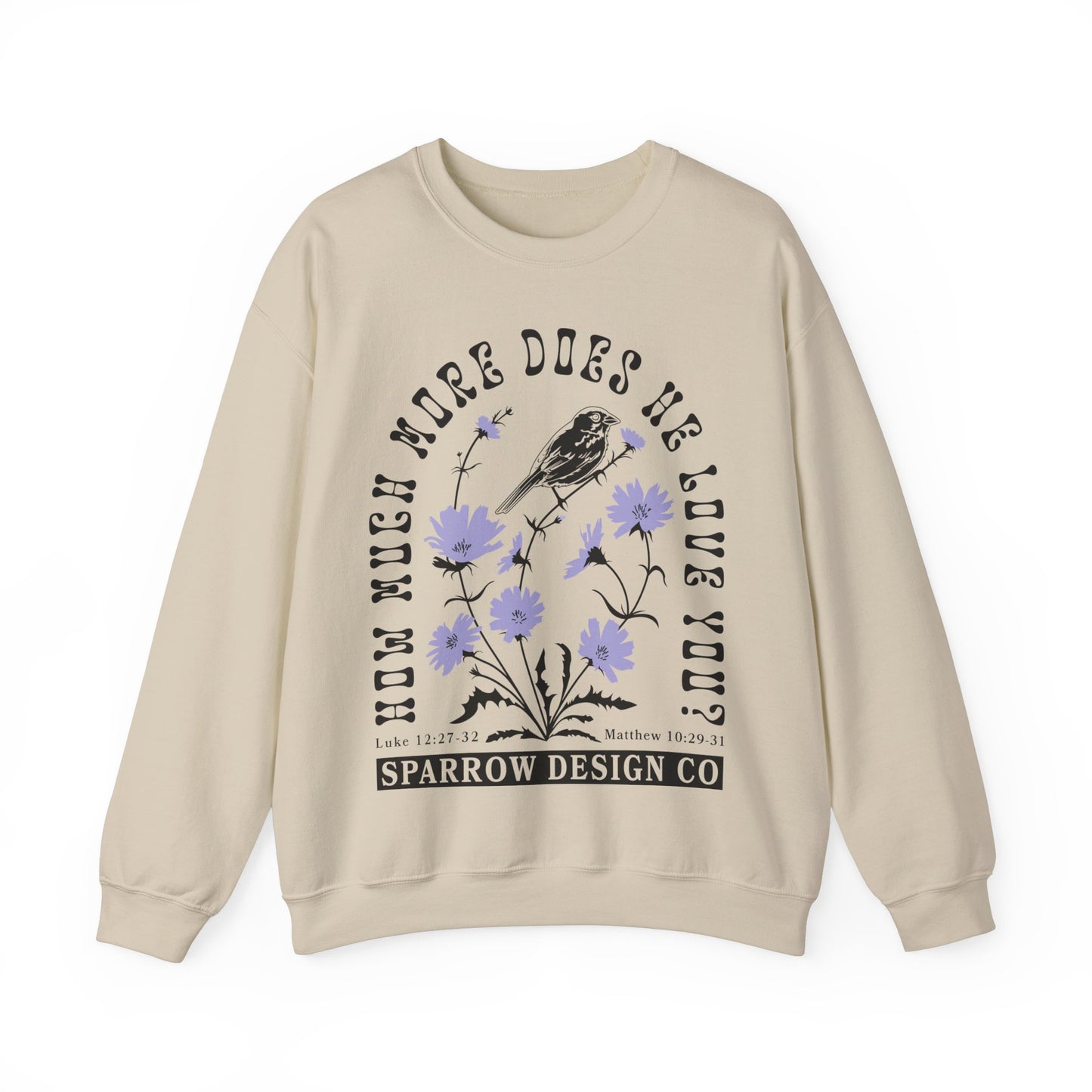 Sparrow Crewneck Sweatshirt - Sand