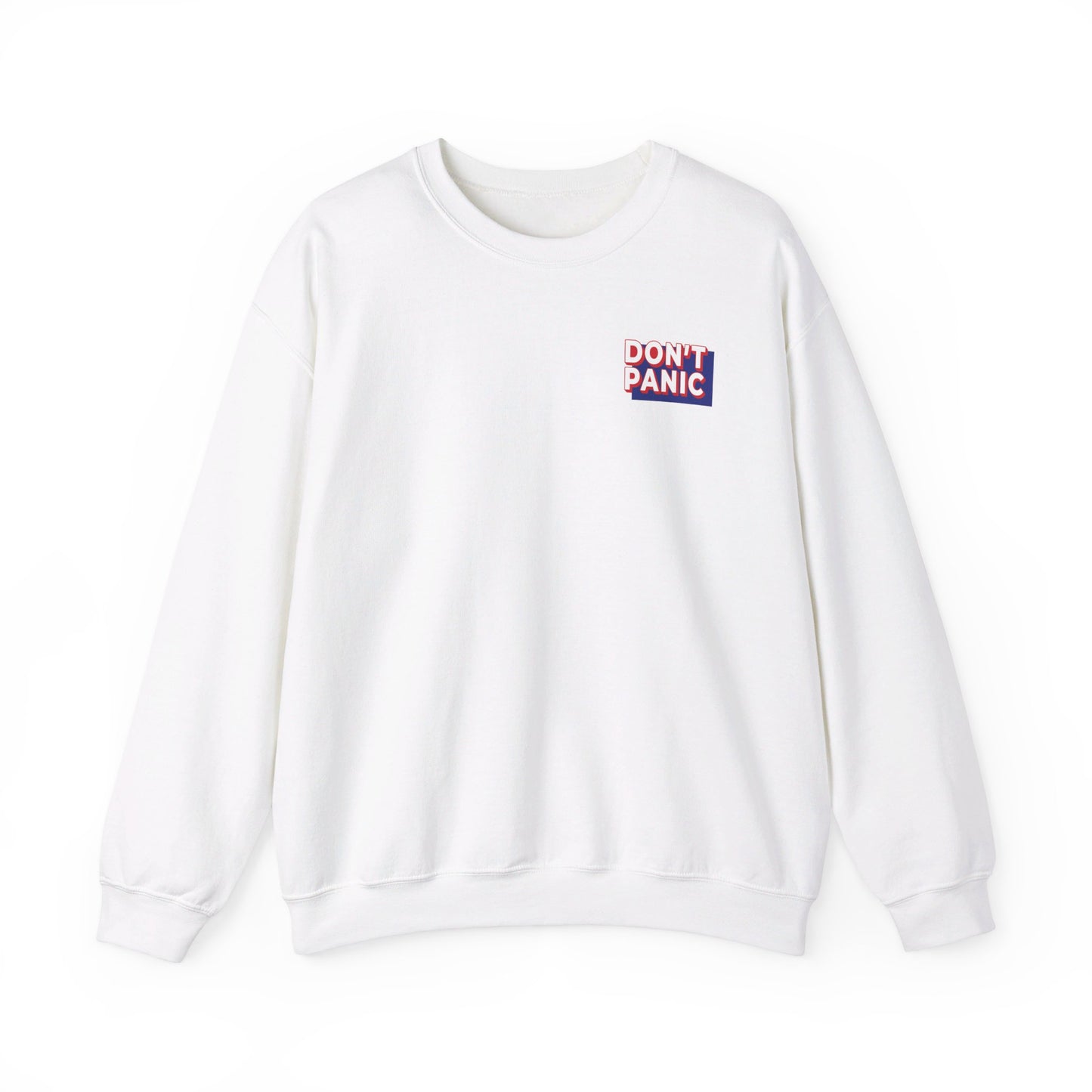 Don't Panic Unisex Crewneck Sweatshirt