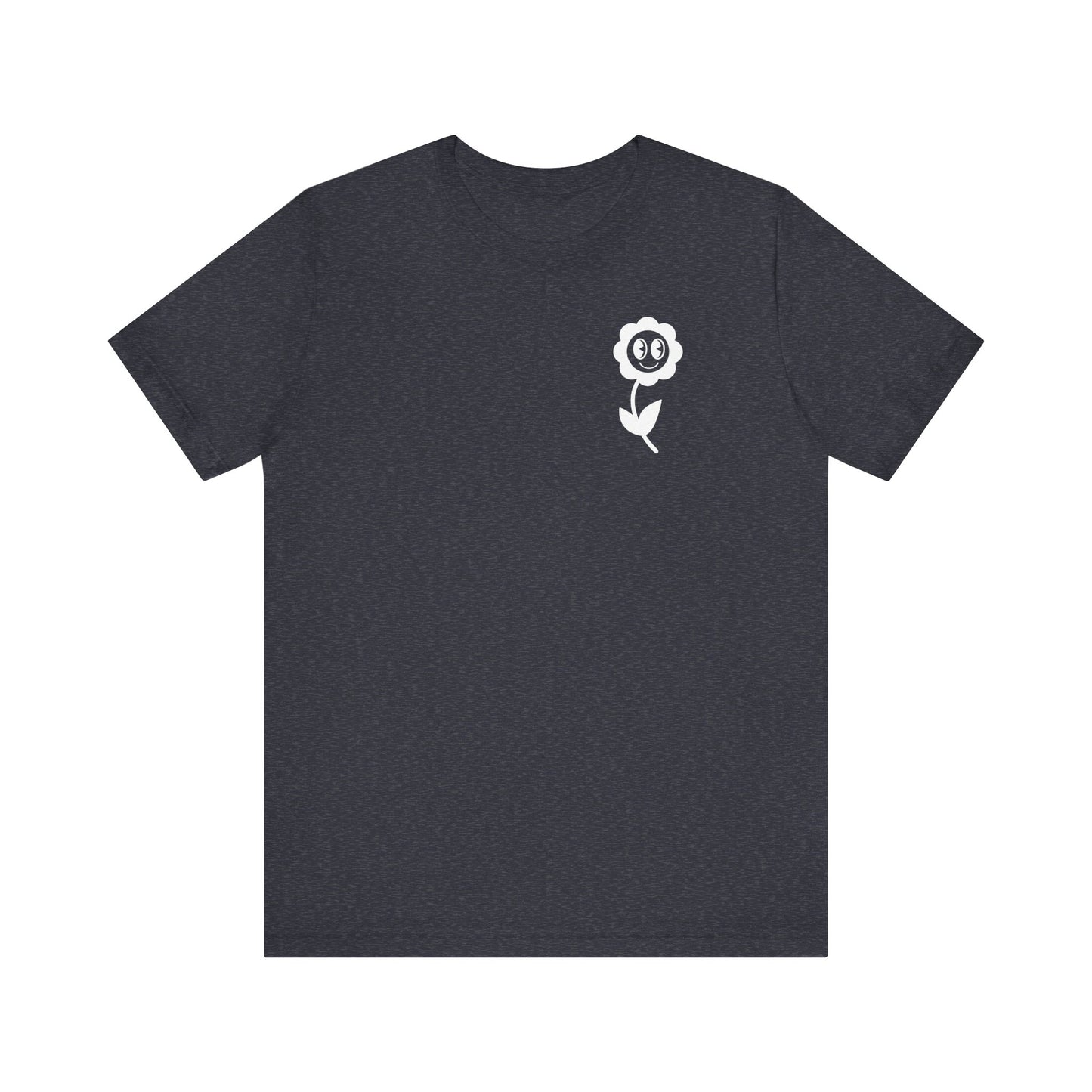 Bloom Where You're Planted Tee - Navy/Black/Kelly Green