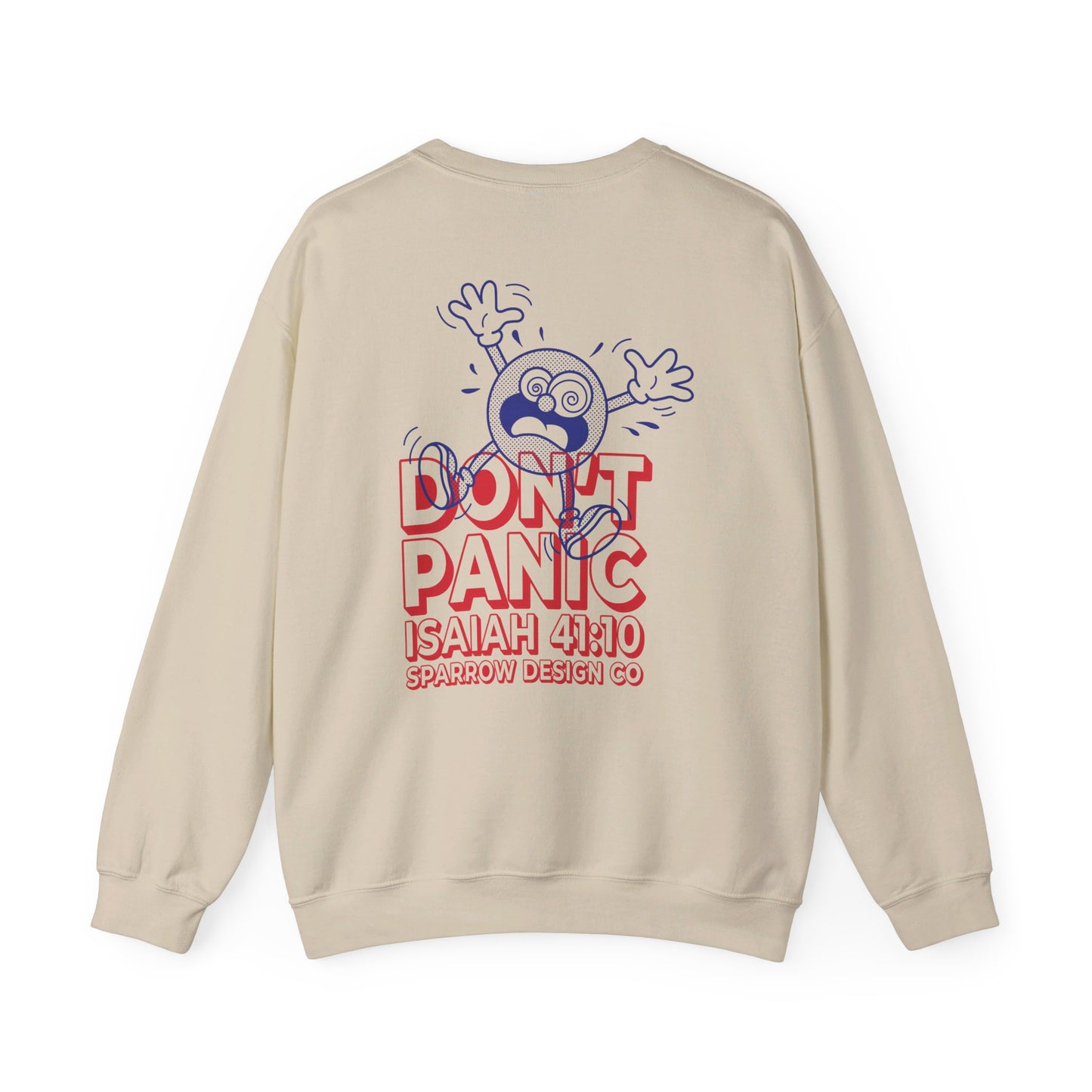 Don't Panic Unisex Crewneck Sweatshirt