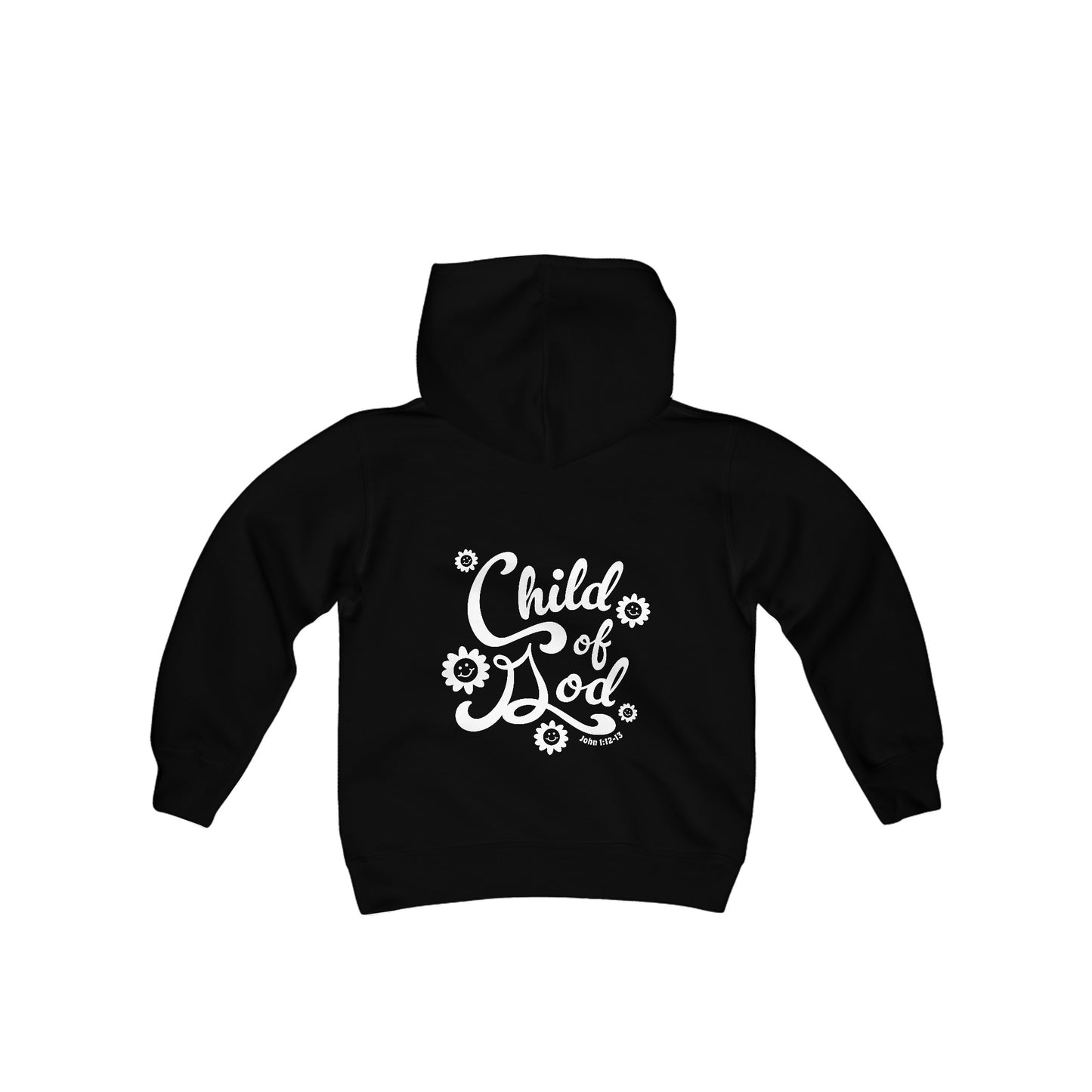 Child of God Youth Hoodie - Pink/Blue/Black