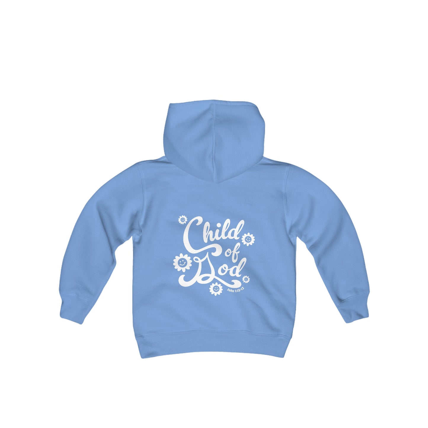 Child of God Youth Hoodie - Pink/Blue/Black