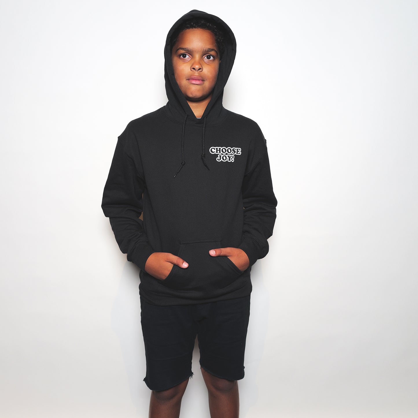 Choose Joy Hoodie - Black