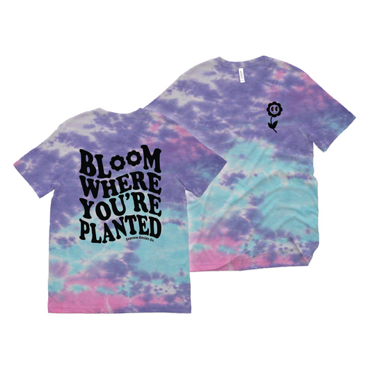 Bloom Tee - Tie Dye