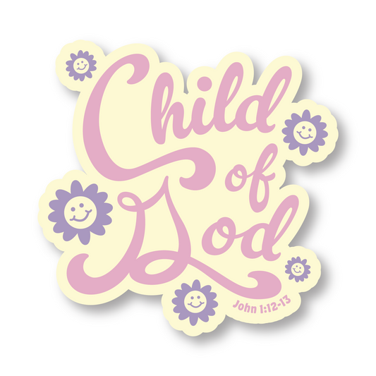 Child of God Vinyl Die Cut Sticker