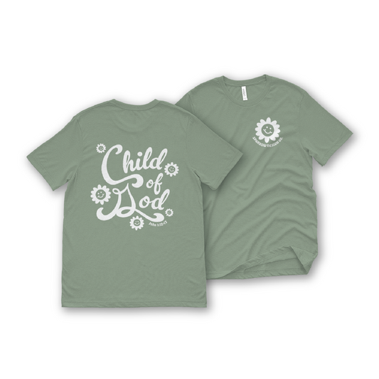 Child of God Tee - Sage