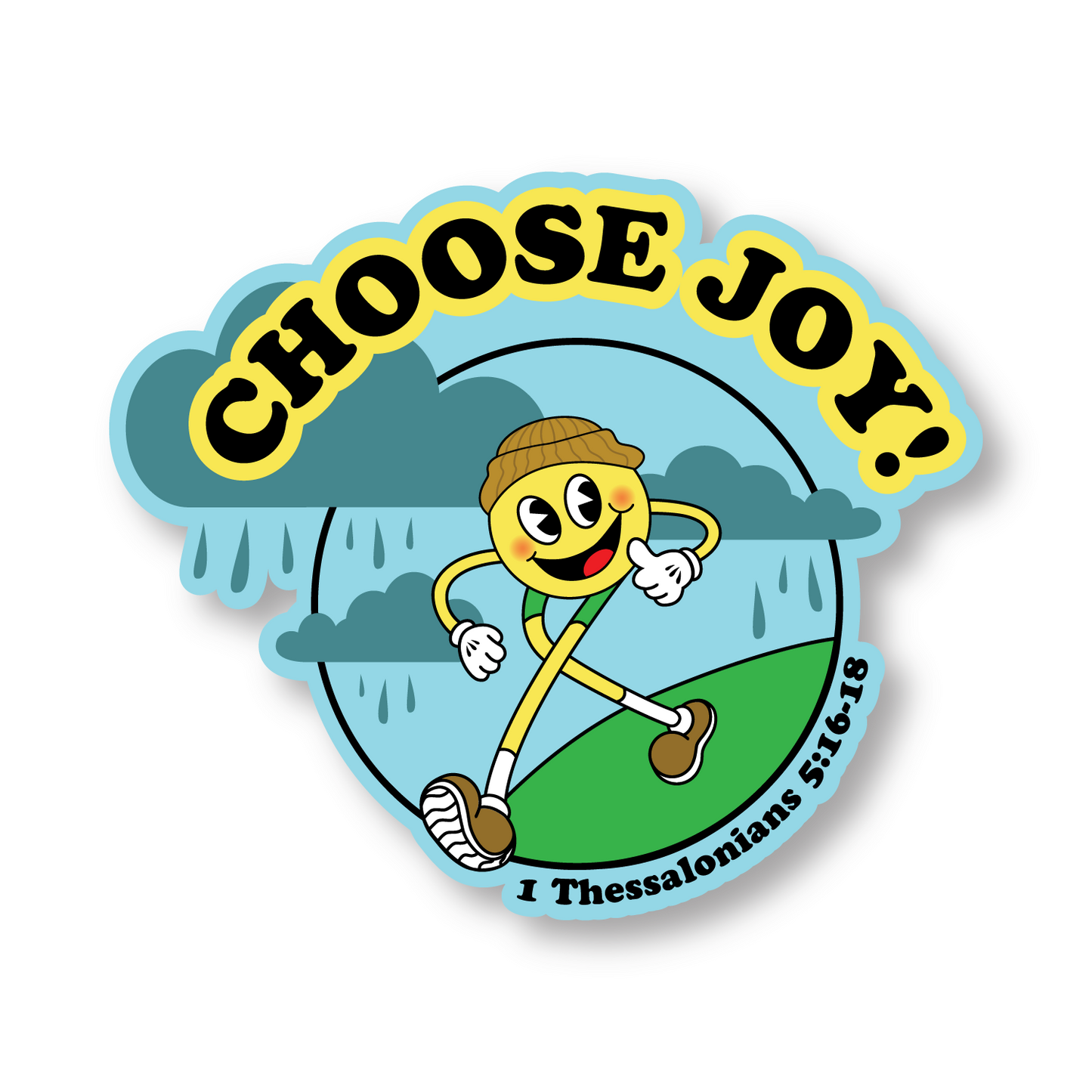 Choose Joy! Vinyl Die Cut Sticker