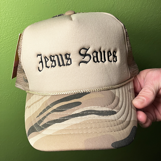 Jesus Saves Trucker Hat