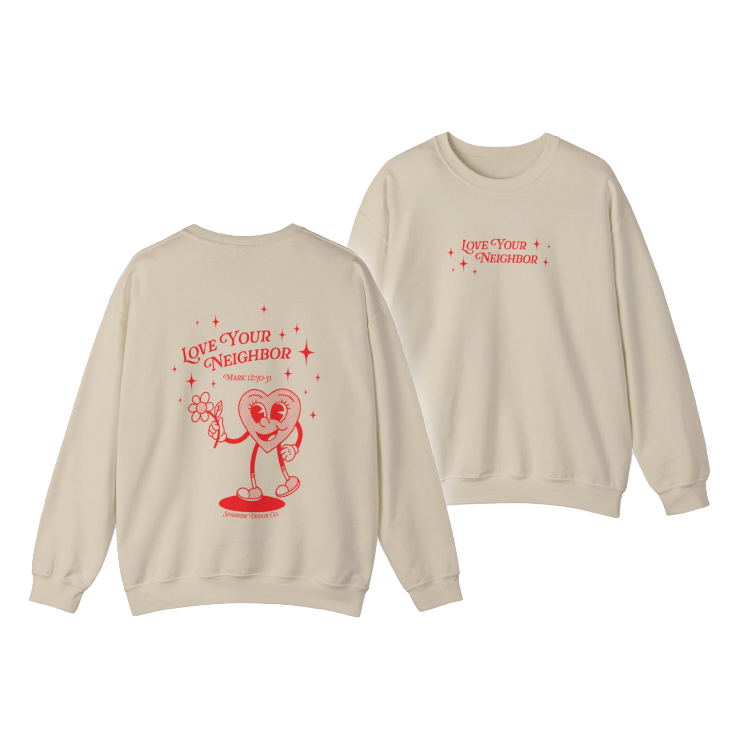 Neighbor Crewneck Sweatshirt - Sand