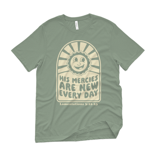 Mercies Tee - Sage