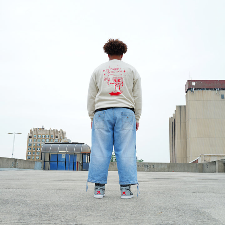 Neighbor Crewneck Sweatshirt - Sand