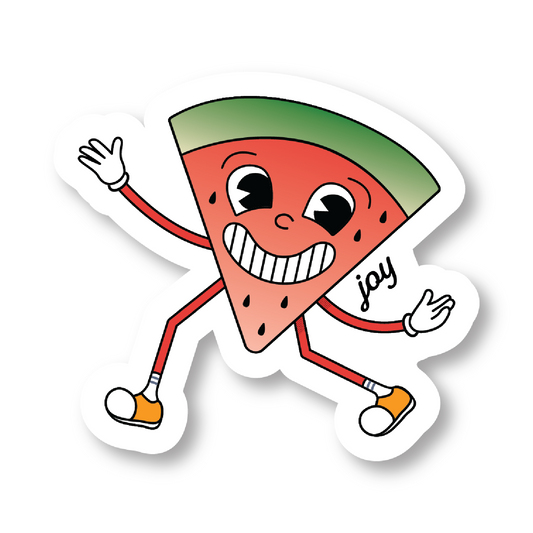 Watermelon Vinyl Die Cut Sticker